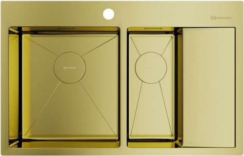 Мойка Omoikiri AKISAME 78-2 LG L new крыло справа
